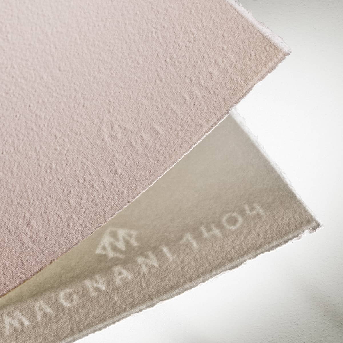 Magnani 1404 Toscana Rough 100% Cotton Watercolor Paper Block, 20 Sheets, 9x12", 140 lb, Acid-Free, UV Resistant, Vegan Sized Water Color Paper for Artists, Made in Italy