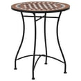 thumbnail image 4 of vidaXL Bistro Table Outdoor Side Table Garden Porch Patio Mosaic Table Ceramic, 4 of 23