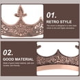 thumbnail image 2 of BRIGHTFUFU Diadema de corona para hombre, decoración de corona masculina, corona de rendimiento, decoración para el cabello, amuleto decorativo para el cabello, 2 of 8