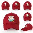 thumbnail image 2 of Gorra de béisbol de la serie con estampado de dientes, gorro informal Unisex de Hip-hop salvaje, Hipster, imprescindible, con visera, algodón, papá, sombrero para el sol al aire libre de verano Fivean unisex, 2 of 2
