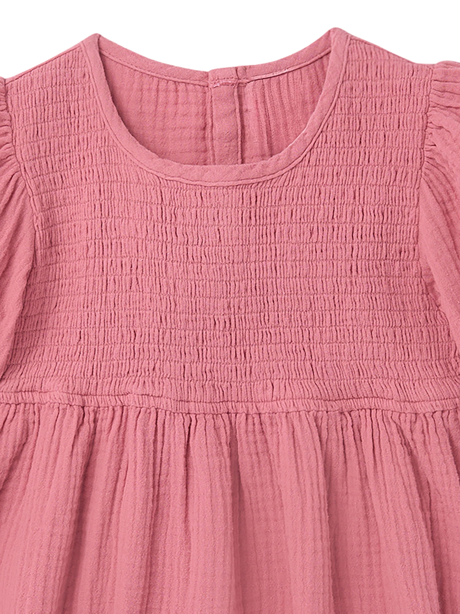 Modern Moments by Gerber Toddler Girl Smocked Dress, Sizes 12 Months - 5T