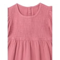 thumbnail image 4 of Modern Moments by Gerber Baby and Toddler Girl Smocked Dress with Puff Sleeves, Sizes 0/3 Months - 5T, 4 of 10