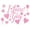 B, variant on 1 Sheet Valentines Day Sticker, Valentine'S Day Bobo Balloon Stickers,Love Letter Balloon Decals,Balloon Decorative Stickers For Lover'S Day Wedding Anniversary Party Decor Supplies,(A,8.3x11.4 in)
