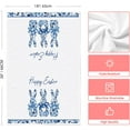 thumbnail image 6 of Blue Rabbits Bunny Bow Easter Kitchen Towels Dish Towels, 18x26 Inch Celadon Spring Farmhouse Holiday Decoration Hand Towels Set of 2, 6 of 6