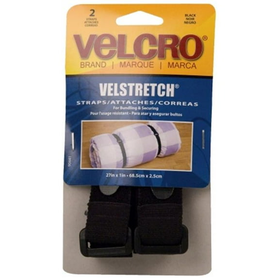 Hook Eye Adhesive Usa 1 in. X 27 in. Black Velstrap Strap With Handle