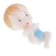 thumbnail image 4 of 12pcs Mini De Plástico Para Favorecen Los Suministros Para El Cumpleaños De La De Bienvenida Al Bebé Azul Gloria Mini muñecas lindas de las muchachas del muchacho, 4 of 9