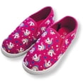 thumbnail image 1 of Zapatos sin cordones para niños pequeños Zapatillas de lona con diseño de unicornio para niños Fam Together Zapatillas deportivas, 1 of 7