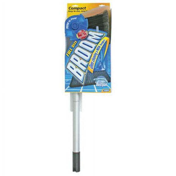 New Camco 43623 RV Adjustable broom with dust pan, Each