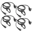 thumbnail image 4 of Auricular Walkie Talkie, 4 juegos G‑Q Walkie‑Talkie Auriculares colgantes Auriculares con cabeza K Estética elegante, 4 of 9