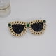 thumbnail image 1 of Gafas de sol de moda con montura grande y diamantes de ojo de gato, gafas de sol personalizadas para fotos de calle, gafas de sol para mujer, 1 of 5
