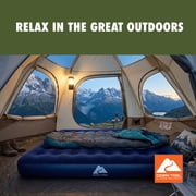 Ozark Trail King 10 inch Inflatable Air Mattress, Blow up Mattress Without Pump