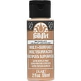 thumbnail image 1 of FolkArt Multi-Surface Satin Acrylic Paint, 2 fl. oz., Coffee Latte, 1 of 4