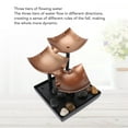 thumbnail image 4 of Fontaine d'Eau de Table, Paysage d'Eau Compacte et Belle pour Salon, 4 of 7