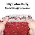 thumbnail image 7 of HELLHERO Snowflakes Seat & Backrest Cover Set Rollator Seat Cover with Easy Install Stretchable Material Sun & Dust Protector for Elderly, 7 of 7