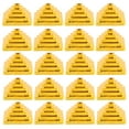 thumbnail image 1 of Miangastore 30Pack Flag Pole Holders Golden Plastic Square Flag Pole Stands for Office Use, 1 of 9