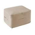thumbnail image 1 of AMLESO Self Compression Organizer Bag Quilt Storage Bag for Toys Bedding Comforters Beige, 1 of 8