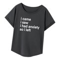 thumbnail image 3 of Camiseta para mujer Camiseta básica Ropa suave Camisa con cuello redondo simple y elegante para M, 3 of 8