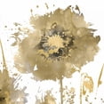 thumbnail image 3 of Austin, Vanessa 15x15 Black Modern Framed Museum Art Print Titled - Flower Burst in Gold I, 3 of 5