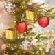 thumbnail image 4 of Juego de adornos de adornos de árbol de Navidad 22 Pack | Bolas y formas de caramelo surtidas de plástico irrompible | Decoración navideña para chimenea, repisa, ventana, patio | Decoraciones, 4 of 6