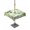 Green, variant on Outdoor Tablecloths with Umbrella Hole & Zipper, Brown Green Leaves Tablecloth Rectangle 60x84 Inch, Summer Botanical Farmhouse Watercolor Leaf Waterproof Table Cloth, Patio/Pool/Picnic Table Covers