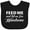 AB-Black, variant on Inktastic Feed Me and Tell Me I'm Handsome Boys Baby Bib