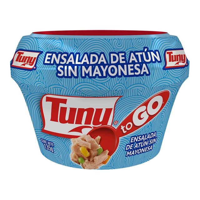 Ensalada de atún Tuny To Go sin mayonesa 135 g