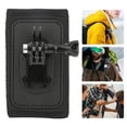 thumbnail image 4 of Camera Backpack Clip, Action Camera Backpack Clip Easy To Install 2kg Load Wide Applications Simple Structure  For Most Sports Cameras, 4 of 8