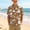 Brown, variant on Boys Hawaiian Shirt Short Sleeve Button Down Tops Aloha Summer Casual Collar Beach Shirts with Pocket Size 3-15