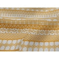 thumbnail image 4 of oneOone Viscose Jersey Mustard Yellow Fabric Aztec Tribal Craft Projects Decor Fabric Printed By The Yard 60 Inch Wide, 4 of 5