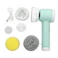 thumbnail image 2 of Depurador Eléctrico Inalámbrico con 4 Cabezales de Cepillo Ideal para Limpieza de Baños y Cocinas ANGGREK  Otros, 2 of 8