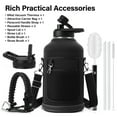 thumbnail image 2 of Botella de agua DYSANKY con aislamiento de acero inoxidable de 1,9 L con accesorios, 2 of 9