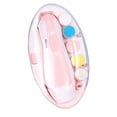 thumbnail image 1 of Baby Nail Clippers, Baby Nail File, Baby Nail , Baby Nail Clippers Safe Baby Nail File Kit with Extra 5 Replacement Pads, Trim Polish Grooming Kit for Newborn Infant Toddler or Adu, Baby Nail File, 1 of 5