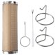 thumbnail image 1 of Cesta para barbacoa, cestas para asar rodantes para fogata, accesorios de cocina de acero inoxidable, 1 of 9