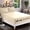 Cream, variant on Elegant Comfort King Fitted Sheet Only, 18" Deep Pocket Soft Microfiber, Wrinkle Free Bed Sheets, Gray
