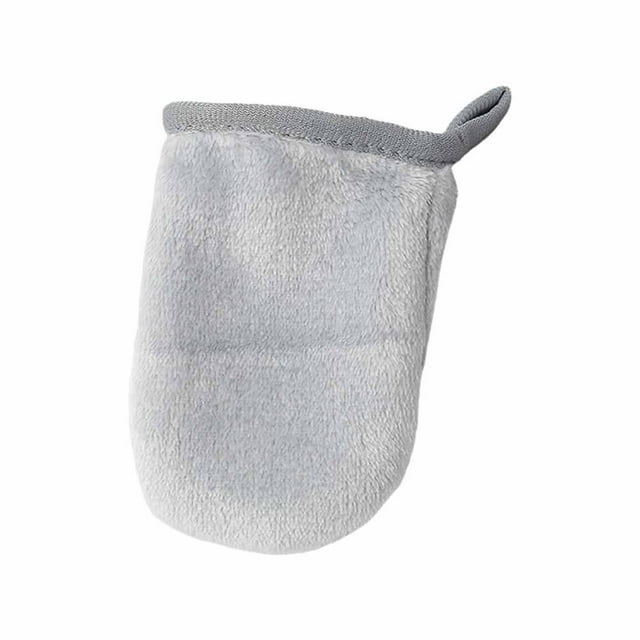 1 Pce Gants Professionnels en Microfibre pour Nettoyer le Visage Réutilisables