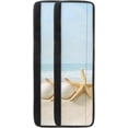 thumbnail image 3 of NETILGEN Refrigerator Door Handle Covers Set of 2, Non-Slip Kitchen Appliance Decoration Mat for Fridge Dishwashers Microwave Kitchen Handle Coastal Decor, Beach Starfish Blue, 3 of 6