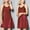 Red, variant on Endives Women's Nightgowns Sleepshirts Nightwear Underwear Plus Size Satin Lotus Hem Sling