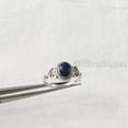 thumbnail image 6 of Natural Sodalite Ring, Blue Sodalite Gemstone Ring, Tiny Bohemian Ring, 925 Sterling Silver, Designer Womens Ring, Christmas Thanksgiving, Handmade Statement Jewelry, Natural Sodalite, 6 of 8