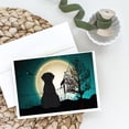 thumbnail image 2 of Halloween Scary Giant Schnauzer Greeting Cards and Envelopes Pack of 8, 2 of 2