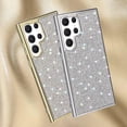 thumbnail image 2 of Compatible with Galaxy S23 Ultra Diamond Case Cute Bling Glitter Rhinestone Crystal Shiny Sparkle Protective Cover with Electroplate Plating Bumper Luxury Fashion Protection Case, 2 of 14