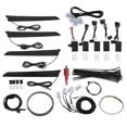 thumbnail image 3 of LED  Light, 21 Color Car LED Strip Lights Unique Decoration Carbon Fiber Style Trims  For Automotive, 3 of 8