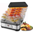 thumbnail image 1 of CUSIMAX Food Dehydrator - Digital Timer, Temp Control, 5 BPA-Free Trays, Overheat Protection for Jerky, Fruits & More, 1 of 6