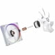 thumbnail image 4 of Ventilador Gamer BALAM RUSH EOLOX BORA EXB85 120mm ARGB Diseño Cuadrado PWM 4 pin + Aura 1600RPM Blanco BR-942218, 4 of 6