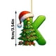 thumbnail image 1 of Rapeiae 2D Acrylic Christmas Tree 26 Letter Pendant Decorative Gift Family Christmas Party Pendants, 1 of 5