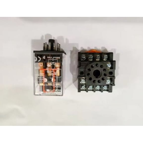 MK3P-I Omron Relay 11Pin Coil 24VAC 10A With Socket Base 7A 250V