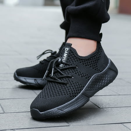 

Kids Boys&Girls Solid Color Mesh Breathable Comfortable Sneakers