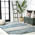 thumbnail image 5 of JONATHAN Y CONTEMPORARY POP 4 x 6 Area Rug, Modern Abstract Vintage - Cream/Turquoise, CTP105C-4, 5 of 10