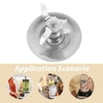 thumbnail image 2 of KAKOWELY Juicer Blades Blender Blades Base Juicer Assembly Replacement Blender Part Blender Accessories2.56"X2.56"X2.17", 2 of 5