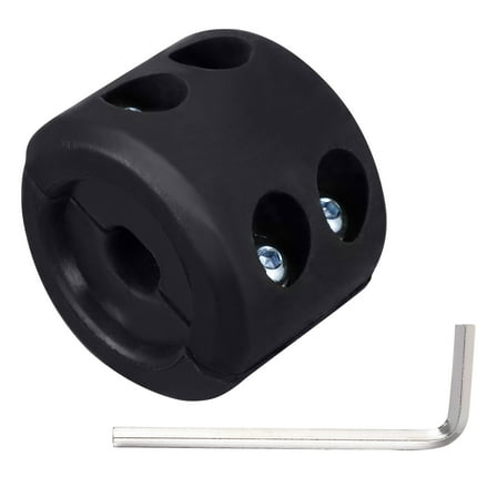 OUNONA ATV Winch Hook Stopper Rubber Cable Hook Stop Prevents Bottoming Out Black Accessory