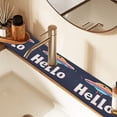 thumbnail image 2 of Yayeee Faucet Mat for Kitchen Sink 30" Diatomite Long Splash Guard Pad, Colorful UFO, 2 Pack, 2 of 7